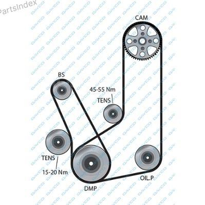 Ремень ГРМ - газораспределительного механизма Dayco 94422 Тбилиси - изображение 1