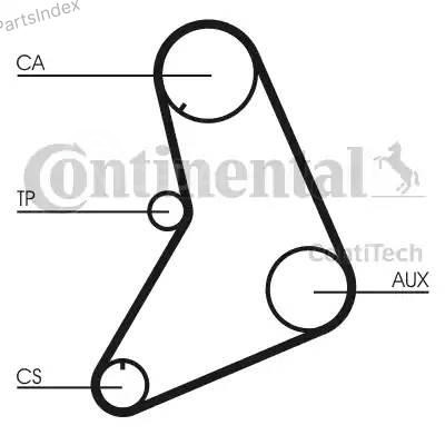 Ремень ГРМ - газораспределительного механизма Contitech CT685 Тбилиси - изображение 1