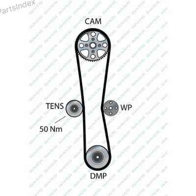 Ремень ГРМ - газораспределительного механизма Dayco 94211 Тбилиси