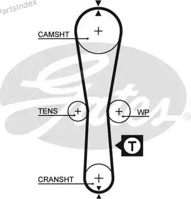 Ремень ГРМ - газораспределительного механизма Gates 5454XS Тбилиси - изображение 1
