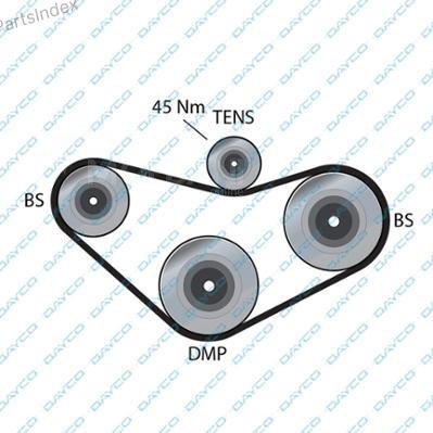 Ремень ГРМ - газораспределительного механизма Dayco 94212 Тбилиси - изображение 2