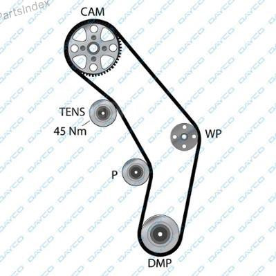 Ремень ГРМ - газораспределительного механизма Dayco 94404 Тбилиси - изображение 1
