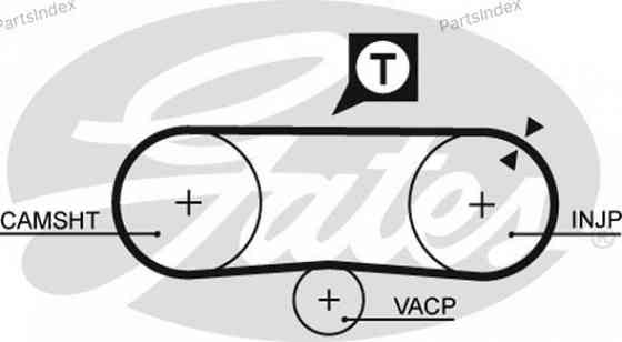 Ремень ГРМ - газораспределительного механизма Gates 5134 Тбилиси