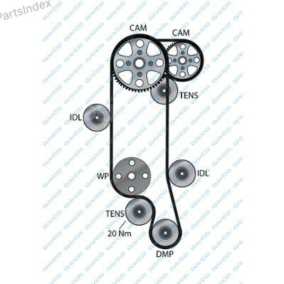 Ремень ГРМ - газораспределительного механизма Dayco 941014 Тбилиси - изображение 2