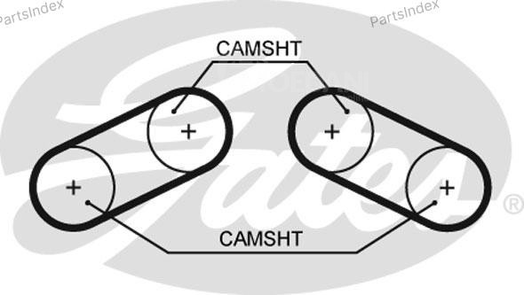 Ремень ГРМ - газораспределительного механизма Gates 5526XS Тбилиси - изображение 1