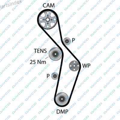 Ремень приводной Dayco 941024 Тбилиси