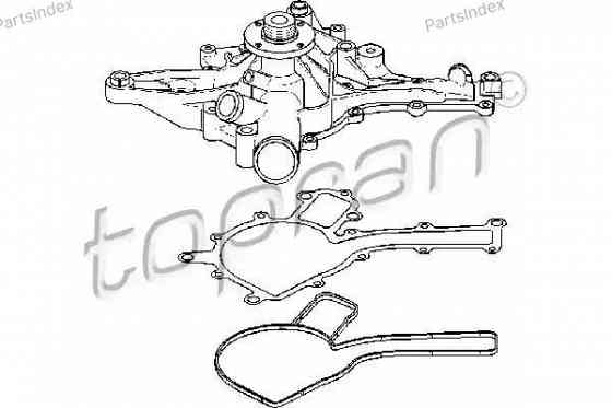 Насос - помпа системы охлаждения ДВС HANS PRIES 407 880 Тбилиси