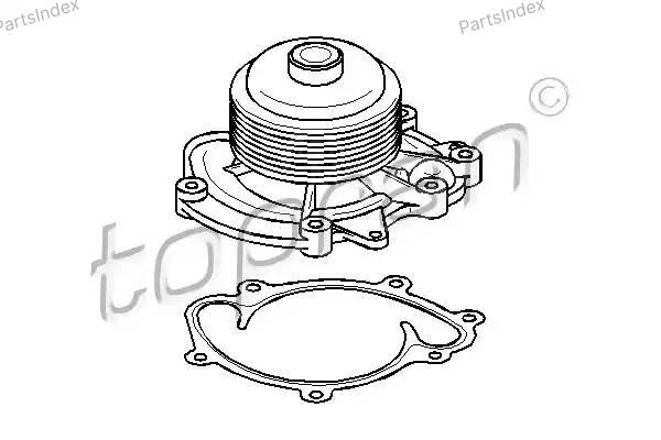 Насос - помпа системы охлаждения ДВС HANS PRIES 401 916 Тбилиси - изображение 1