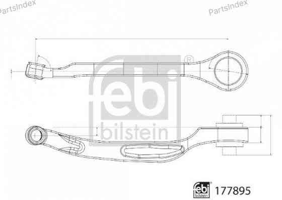 დაკიდების ბერკეტი richagi Febi bilstein 177895 თბილისი