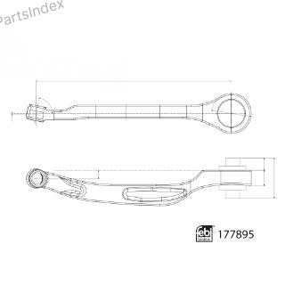 დაკიდების ბერკეტი richagi Febi bilstein 177895 თბილისი - photo 2