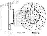Диск тормозной Febi bilstein 175162 Тбилиси - изображение 1