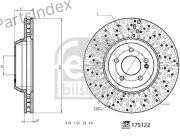 სამუხრუჭე დისკი oporni diski Febi bilstein 175122 თბილისი - photo 1