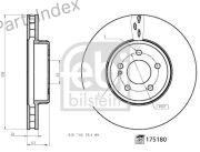 Диск тормозной Febi bilstein 175180 Тбилиси - изображение 1