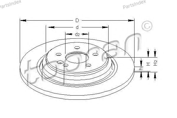 სამუხრუჭე დისკი oporni diski HANS PRIES 401 402 თბილისი - photo 2