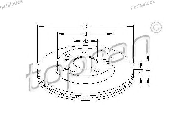სამუხრუჭე დისკი oporni diski HANS PRIES 400 851 თბილისი - photo 3