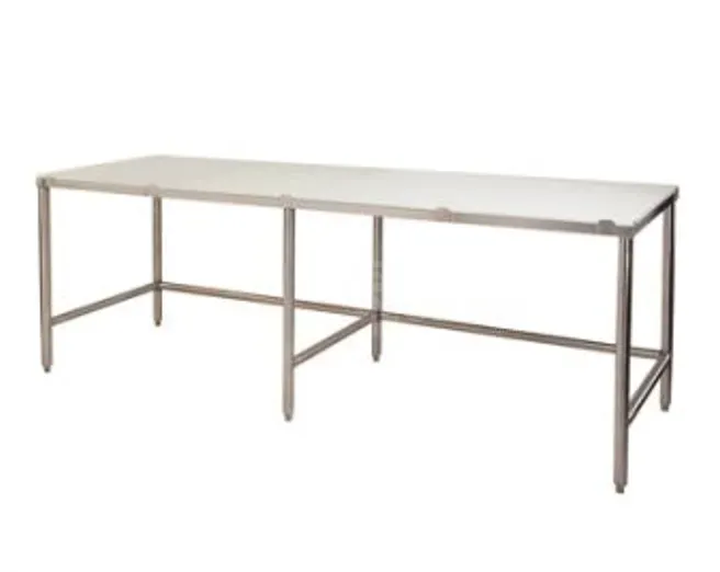 Стальной стол с полиэтиленовой столешницей (180x80x85) Тбилиси - изображение 2