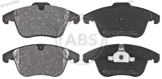 Колодки тормозные дисковые A.B.S. 37568 Тбилиси