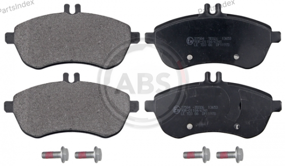 Колодки тормозные дисковые A.B.S. 37584 Тбилиси