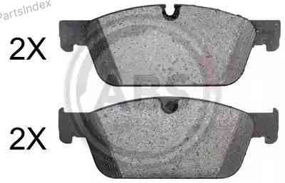 Колодки тормозные дисковые A.B.S. 37972 Тбилиси