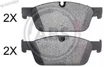 Колодки тормозные дисковые A.B.S. 37972 Тбилиси - изображение 2