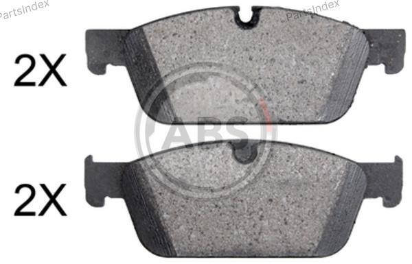 Колодки тормозные дисковые A.B.S. 37972 Тбилиси - изображение 3