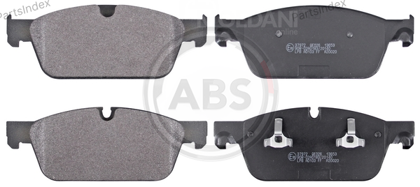 Колодки тормозные дисковые A.B.S. 37972 Тбилиси - изображение 1