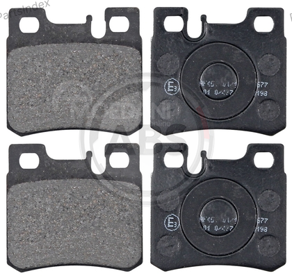 Колодки тормозные дисковые A.B.S. 36687 Тбилиси - изображение 1