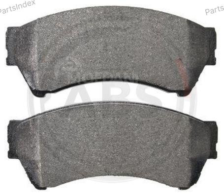 Колодки тормозные дисковые A.B.S. 37668 Тбилиси - изображение 2