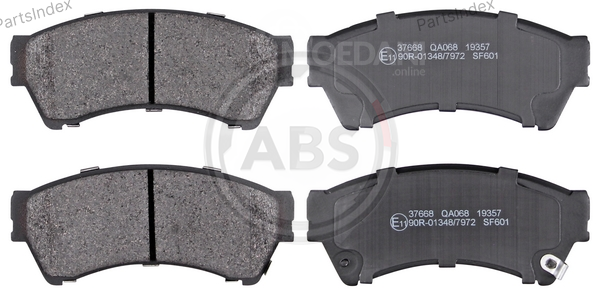 Колодки тормозные дисковые A.B.S. 37668 Тбилиси - изображение 1