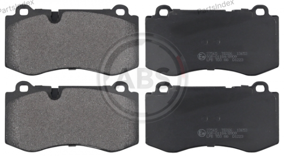 Колодки тормозные дисковые A.B.S. 37565 Тбилиси