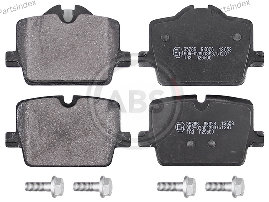 Колодки тормозные дисковые A.B.S. 35286 Тбилиси