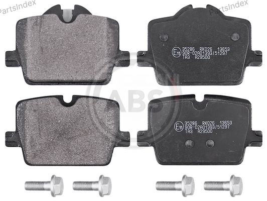 Колодки тормозные дисковые A.B.S. 35286 Тбилиси - изображение 1