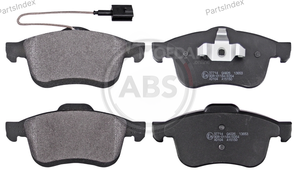 Колодки тормозные дисковые A.B.S. 37714 Тбилиси - изображение 1