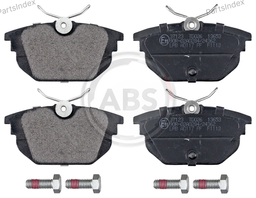 Колодки тормозные дисковые A.B.S. 37123 Тбилиси