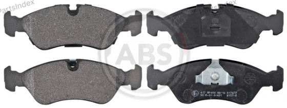 Колодки тормозные дисковые A.B.S. 36667 Тбилиси
