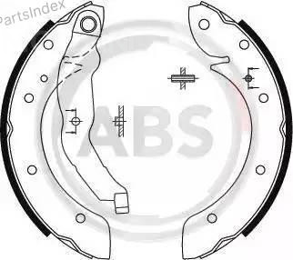 Колодки тормозные барабанные A.B.S. 8894 Тбилиси - изображение 2