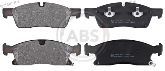 Колодки тормозные дисковые A.B.S. 37878 Тбилиси