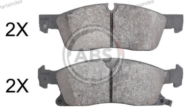 Колодки тормозные дисковые A.B.S. 37878 Тбилиси - изображение 3