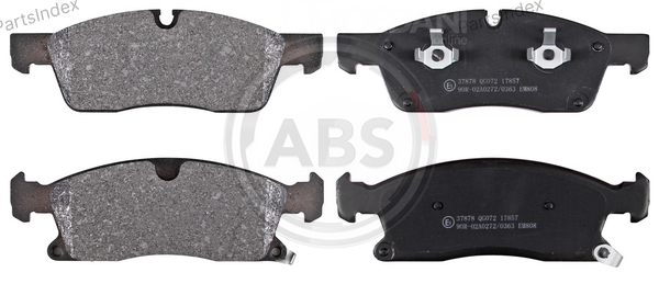 Колодки тормозные дисковые A.B.S. 37878 Тбилиси - изображение 1