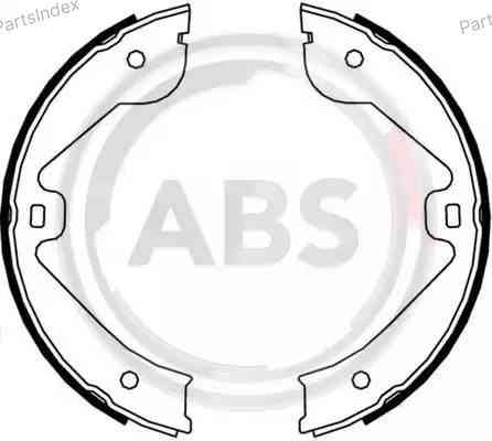 Колодки тормозные барабанные A.B.S. 9177 Тбилиси