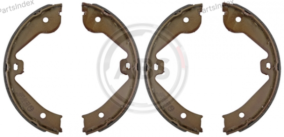 Колодки тормозные барабанные A.B.S. 9177 Тбилиси