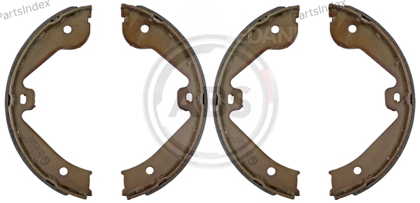 Колодки тормозные барабанные A.B.S. 9177 Тбилиси - изображение 1