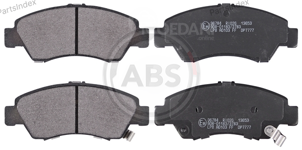 Колодки тормозные дисковые A.B.S. 36784 Тбилиси - изображение 1