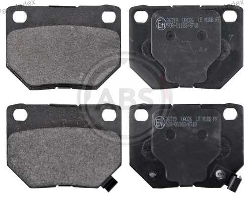 Колодки тормозные дисковые A.B.S. 36719 Тбилиси