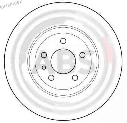 Диск тормозной A.B.S. 15953 Тбилиси