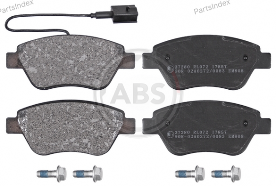 Колодки тормозные дисковые A.B.S. 37280 Тбилиси