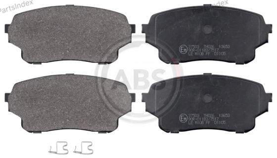 Колодки тормозные дисковые A.B.S. 37503 Тбилиси