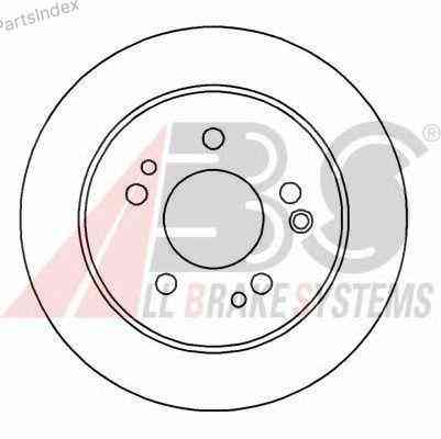 Диск тормозной A.B.S. 15779 Тбилиси