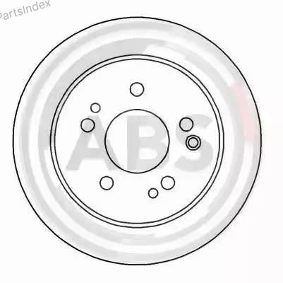 Диск тормозной A.B.S. 15779 Тбилиси - изображение 1