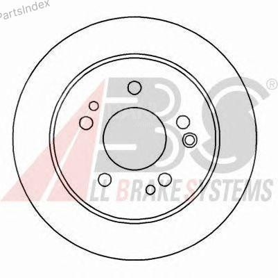 Диск тормозной A.B.S. 15779 Тбилиси - изображение 3